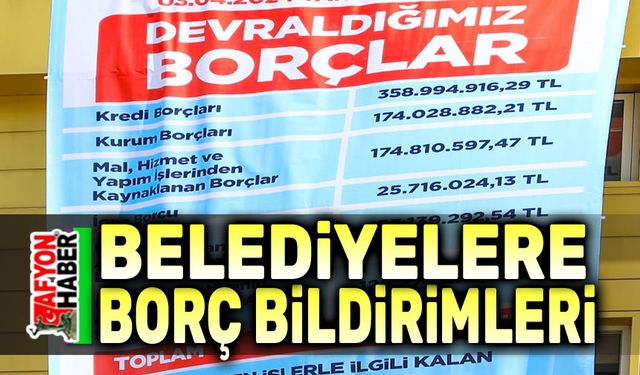 Belediyelere bildirimler gönderilmeye başlandı!..