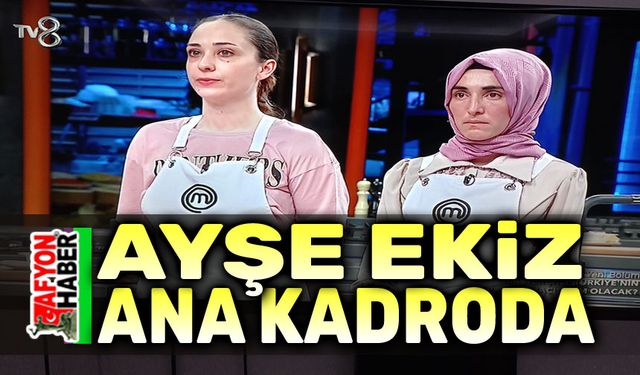 Ayşe Ekiz, Masterchef ana kadroda!..