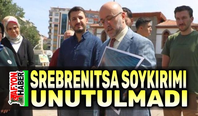 AK Parti Srebrenitsa Soykırımını unutmadı