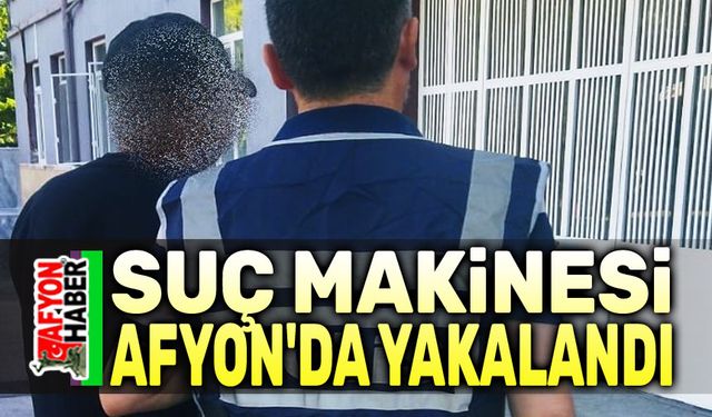 Aranması bulunan suç makinesi yakalandı