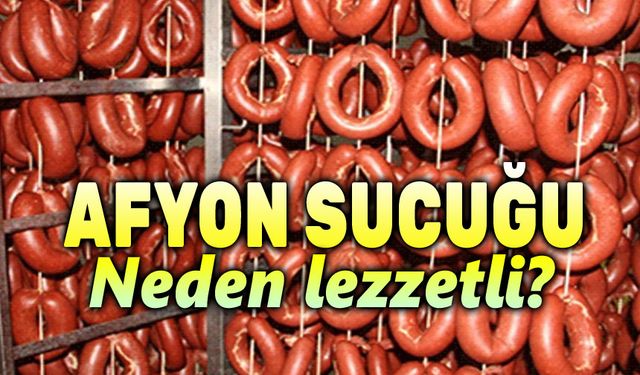 Tüm yönleriyle Afyon Sucuğu