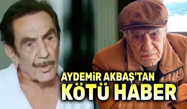 Aydemir Akbaş'tan kötü haber