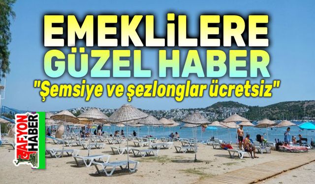 Emeklilere güzel haber!..