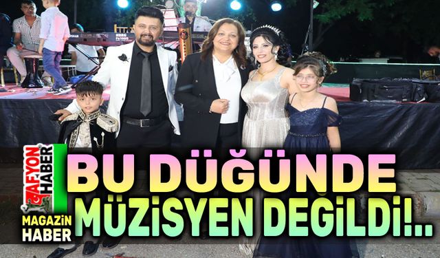 Mevlüt Taşpınar, düğünde bu defa müzisyen değildi!..