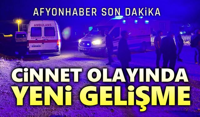 Cinnet olayında yeni gelişme