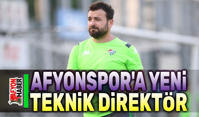 Afyonspor yeni teknik direktörünü buldu