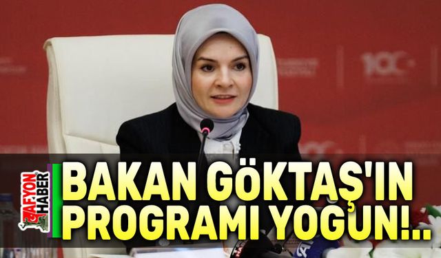 Mahinur Özdemir Göktaş’ın Afyonkarahisar programı