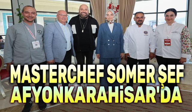 Vali Yiğitbaşı, Masterchef Somer Sivrioğlu Şefle görüştü