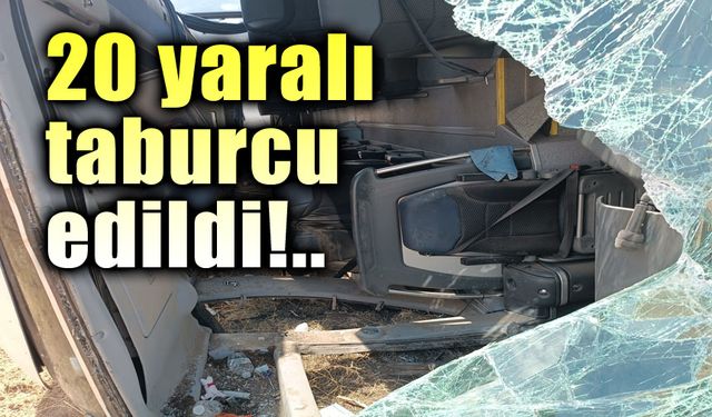 20 yaralı taburcu edildi