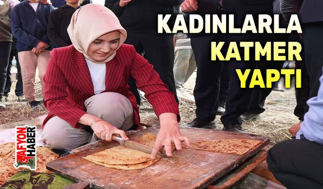 Vali Yiğitbaşı'na katmer ikram ettiler