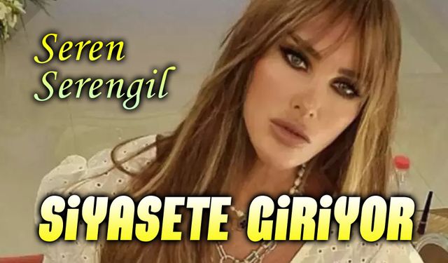 Seren Serengil, siyasete gireceğini açıkladı