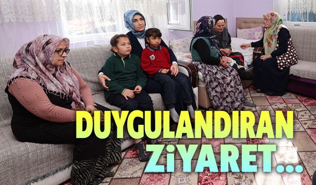 Vali Yiğitbaşı'dan duygulandıran ziyaret