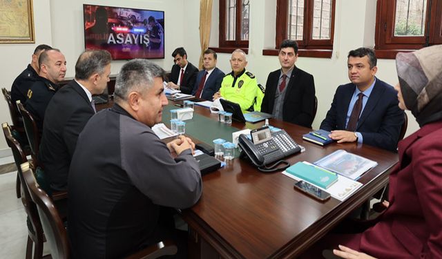 Afyonkarahisar’da asayiş toplantısı