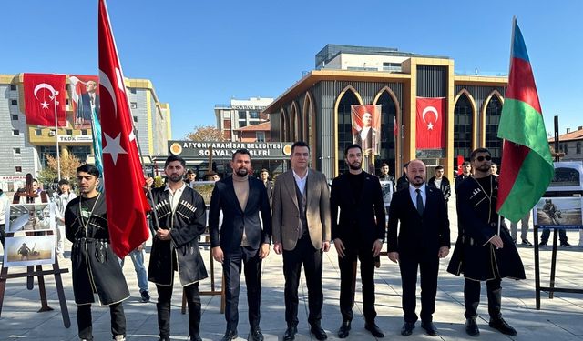 Afyon'da Karabağ Zaferi fotoğraf sergisi ile kutlandı