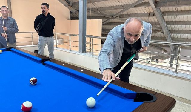 Afyon'da bilardo eğitimleri başlatıldı