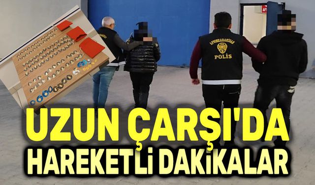 Afyon Uzun Çarşı'da hareketli dakikalar!..