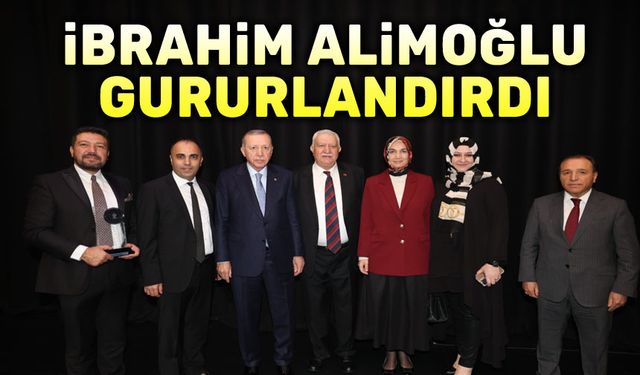 İbrahim Alimoğlu'na özel ödül