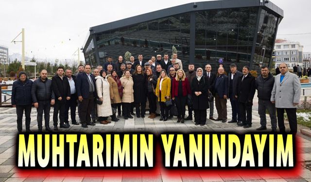 Afyonkarahisar’da “Muhtarımın Yanındayım” Projesi başladı