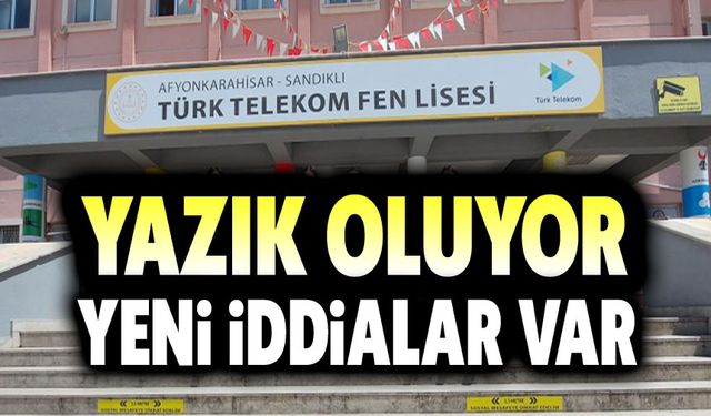 Bu okula yazık oluyor!..