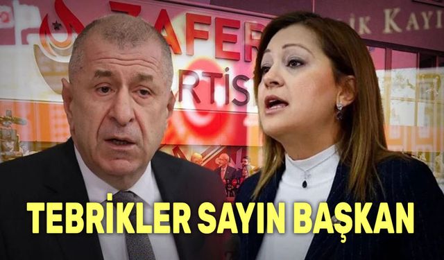 Zafer Partisinden Başkan Burcu Köksal'a destek!..