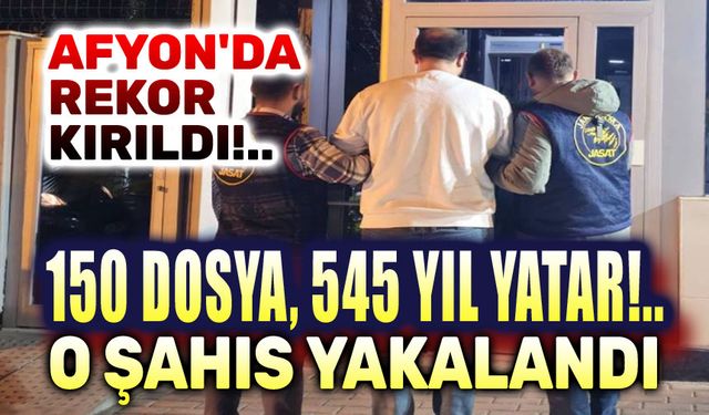 Bu bir rekor!.. Afyon'da kırıldı!..