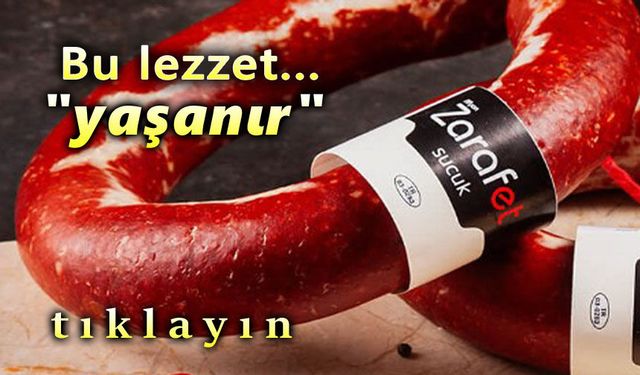 Afyon Zarafet Sucuk, lezzette ve kalitede Zarafet...