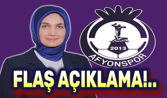 Vali'den flaş Afyonspor açıklaması!..