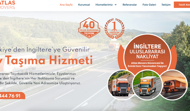 Global Taşımacılık Hizmetlerinde Atlas Movers Farkı