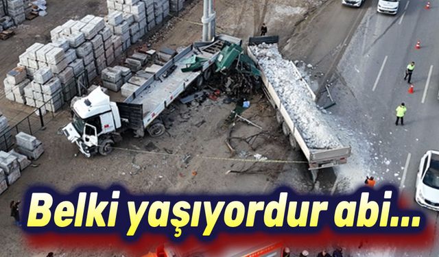 Tır sürücüsü hayatını kaybetti