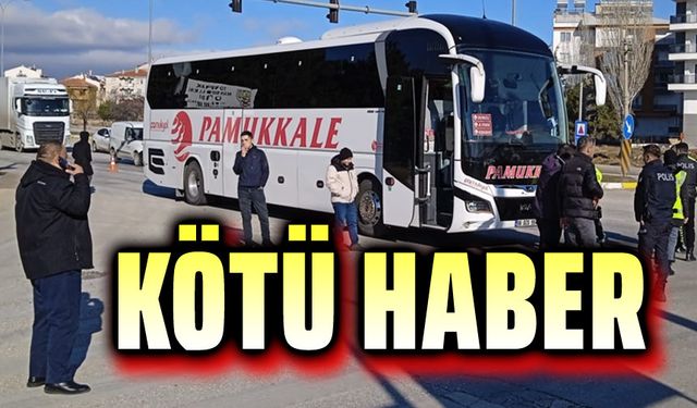 Otobüsün çarptığı yayadan kötü haber