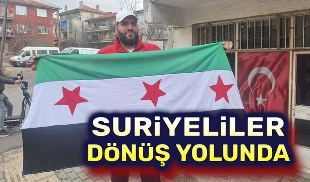 Suriyeli mülteciler dönüş yolunda