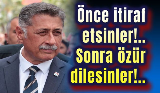 Yalçın Görgöz'den Eber Gölü açıklaması