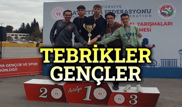 Afyonlu atletizm sporcularından büyük başarı