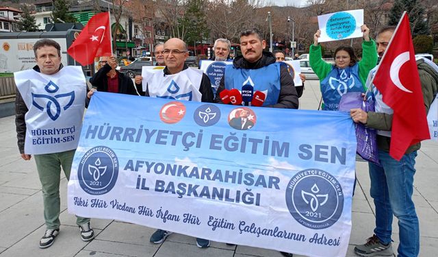 Afyonkarahisar HÜR SEN: Mücadeleye devam edeceğiz