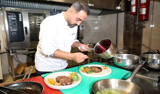 Şef Hamza Kalkan, Afyonkarahisar’ın lezzetlerini anlattı