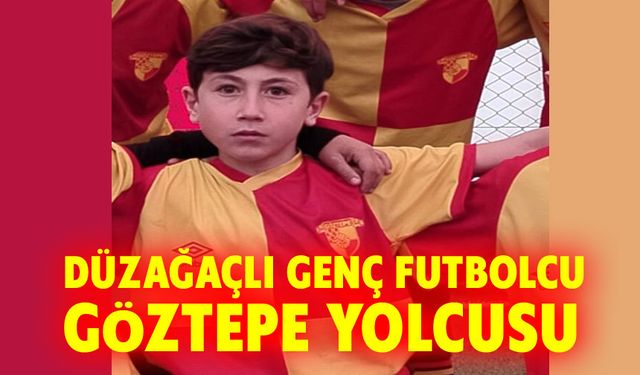 Düzağaçlı genç U12 futbolcu, Göztepe yolcusu!..