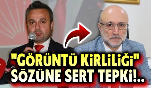 "Görüntü kirliliği" diyemezsiniz, derhal özür dileyin!..