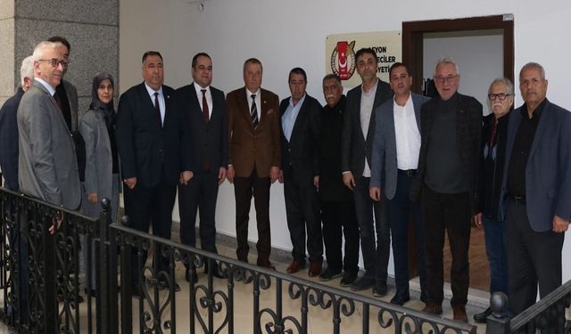 İYİ Parti'den AGC'ye ziyaret