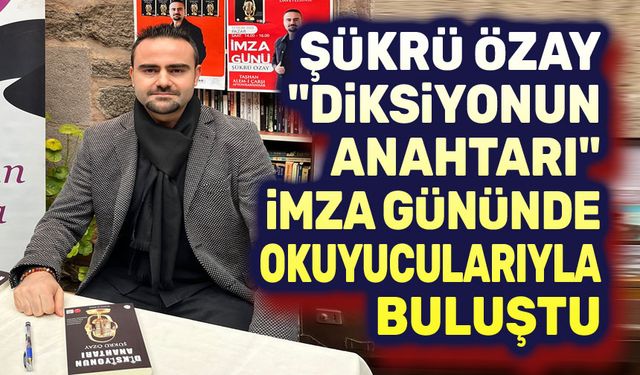 Diksiyonun Anahtarı Kitabı imza günü yapıldı