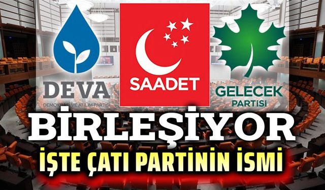 Gelecek, DEVA ve SAADET partileri birleşiyor!