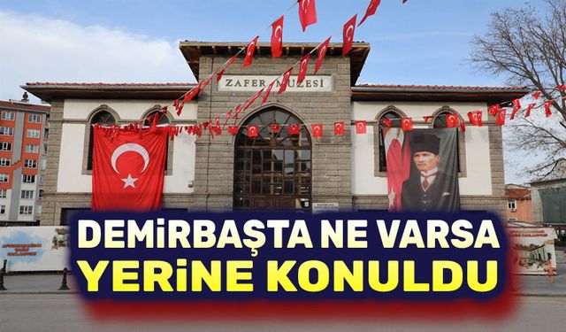 Vali Yiğitbaşı: Demirbaşta ne varsa getirildi