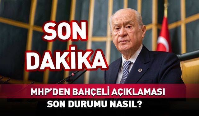 MHP'den son açıklama: İddialar yalan ve uydurma