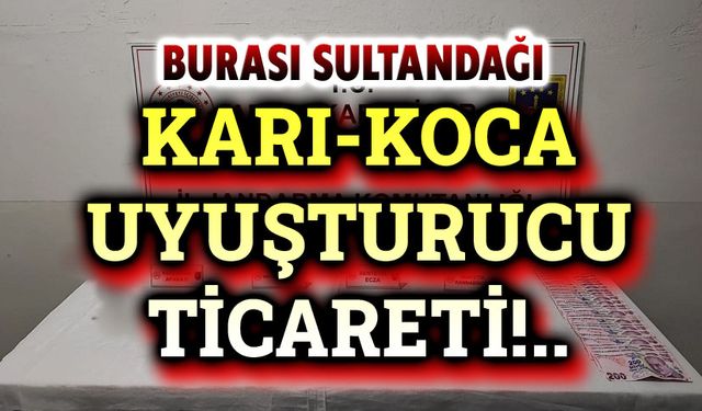Afyon Sultandağı ilçesinde uyuşturucu operasyonu!..