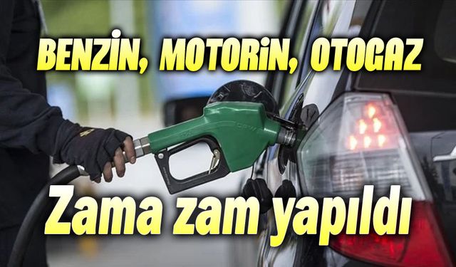 Akaryakıta zam oranları yükseldi