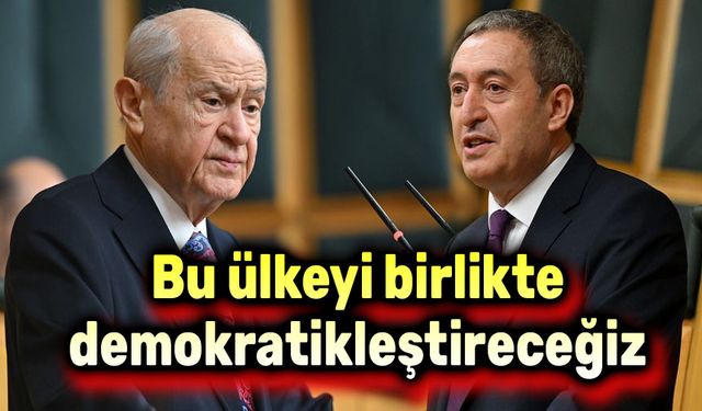 Bahçeli'den DEM Parti'ye telefon: Bu ülkeyi birlikte demokratikleştireceğiz