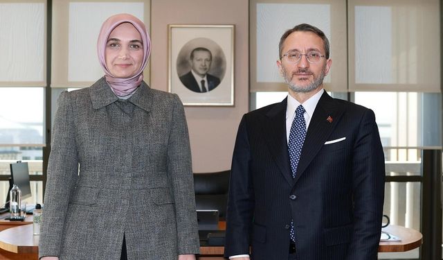 Vali Yiğitbaşı, Fahrettin Altun'la Ankara'da görüştü