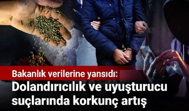 Uyuşturucu, dolandırıcılık ve boşanma tırmanışta!..