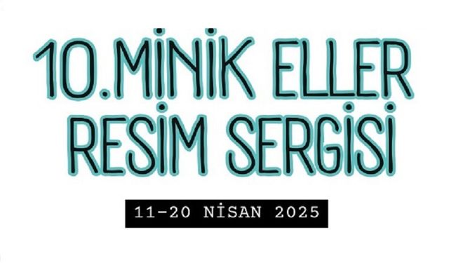 Afyon'da 10. Minik Eller Resim Sergisi