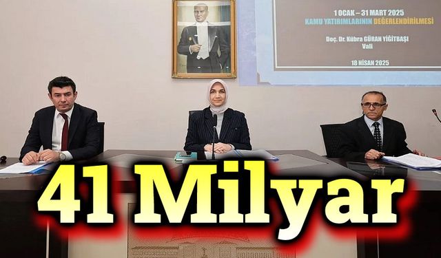 Afyonkarahisar’a 41 Milyar TL’lik dev yatırım