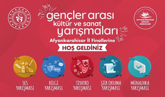 Afyonkarahisar’da 10. Geleneksel Kültür ve Sanat Yarışmaları Başlıyor